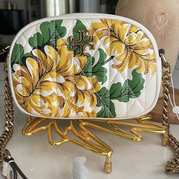 New! Tory Burch Floral Crossbody Bag - Picture 2 of 16